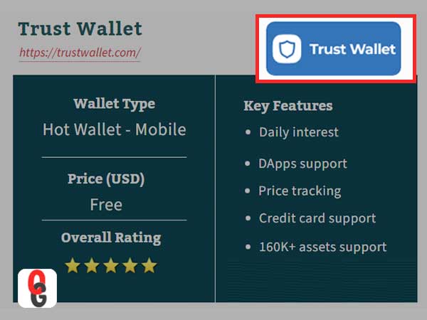  Trust Wallet App Details