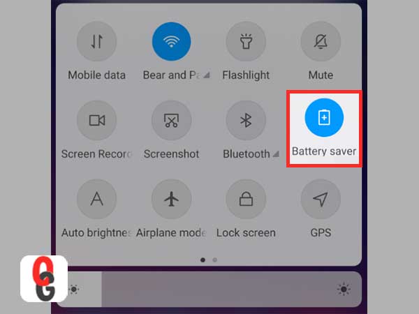 Tap on the ‘Power Mode’ or ‘Battery Saver Mode.’