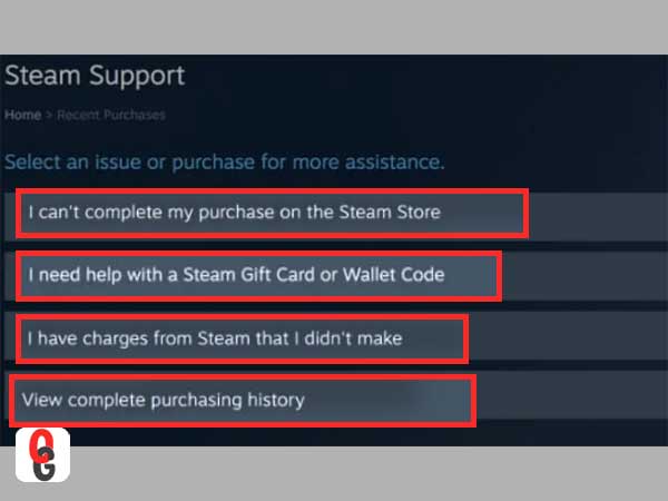 Contact Steam’s support team for more assistance.