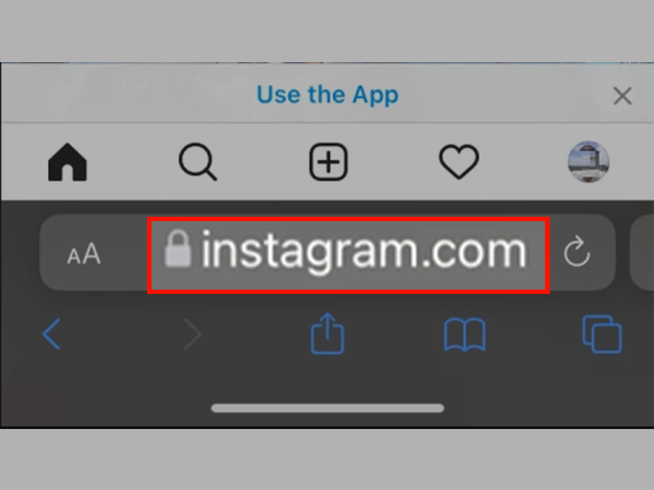 Go to ‘Instagram.com’ to open Instagram on Web browser.