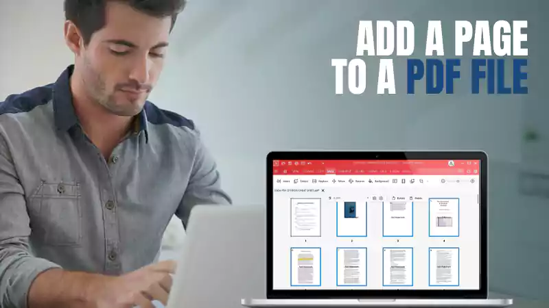 add a page to a pdf file for free