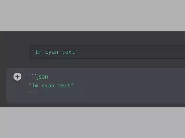 Color Text Cyan in Discord