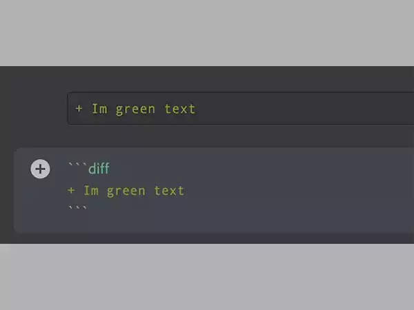 Color Text Green in Discord