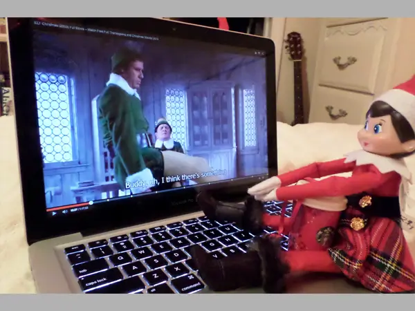 Elf is watching web series