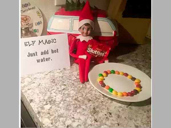 Elf is doing a magical experiment