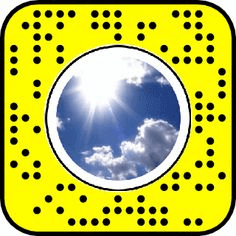 Snapchat Weather Image