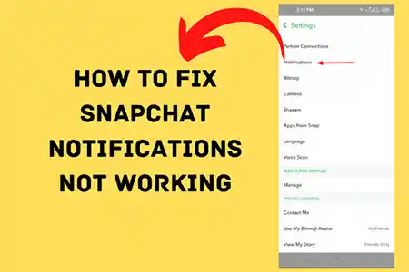 How to Fix Snapchat Notification Not Working Banner