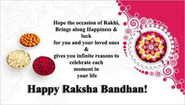 Happy Raksha Bandhan Wishes & Messages