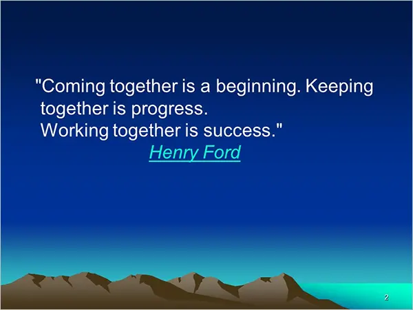 Henry Ford’s quote about teamwork