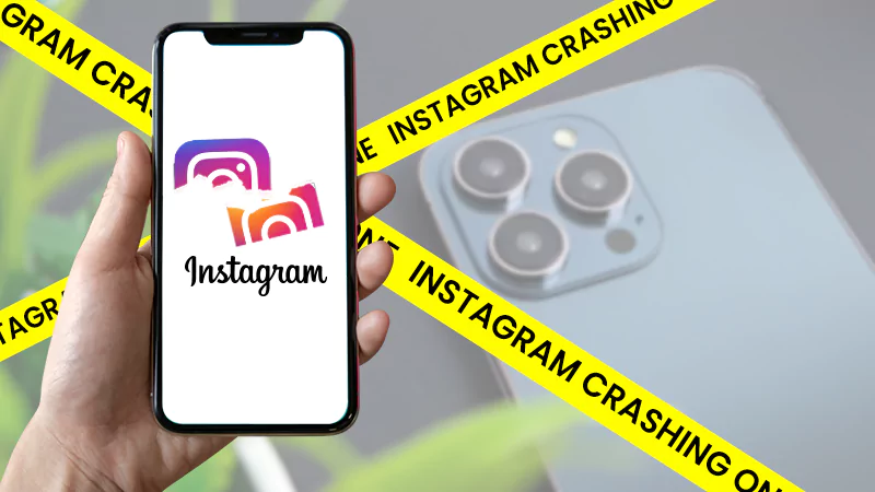 instagram crashing on iphone
