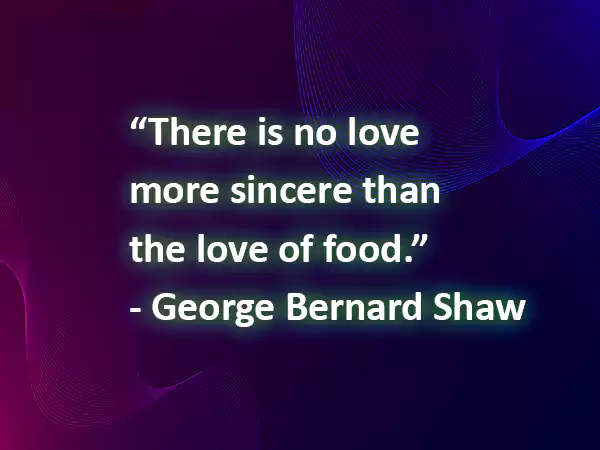 Food Lovers Quotes