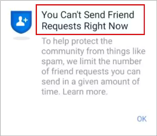 Blocked from Sending Friend Requests
