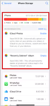 Free Up Storage Space on iPhone