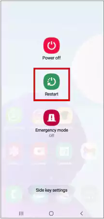 Restart Android Phone
