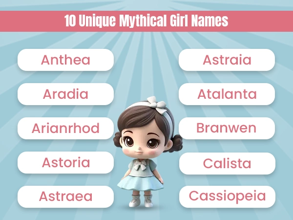 Unique-Mythical-Girl-Names