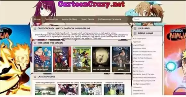CartoonCrazy Website