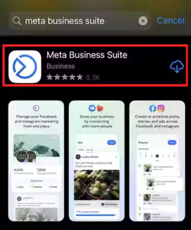 Download and install the Meta Business Suite