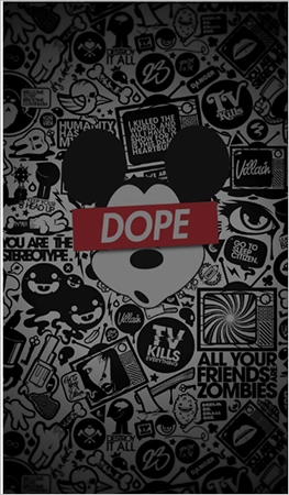 Mickey Mouse Swag Wallpaper