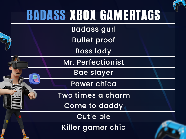 Badass Xbox Gamertags
