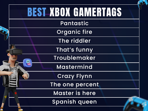 Best Xbox Gamertags