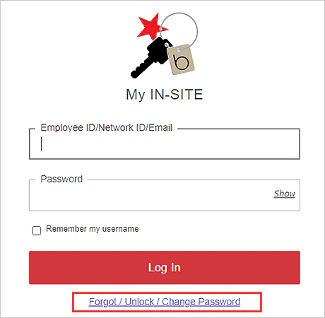 Click on forget password link 