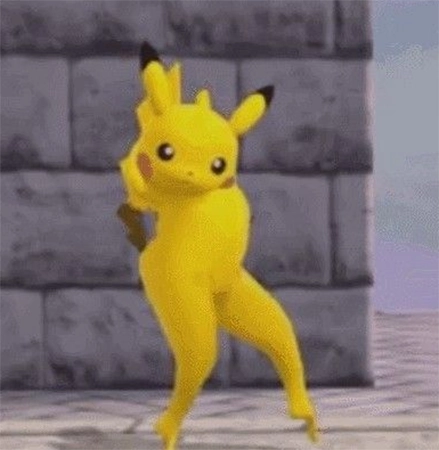 Standing Pikachu Tik Tok profile picture
