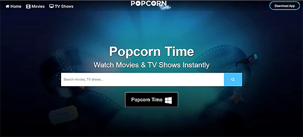 Popcorn Time Website