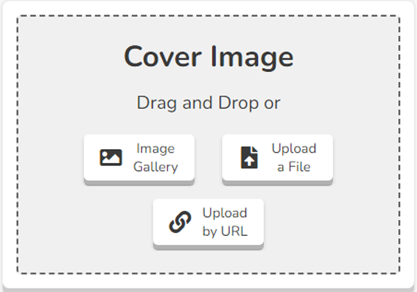 Upload a cover image