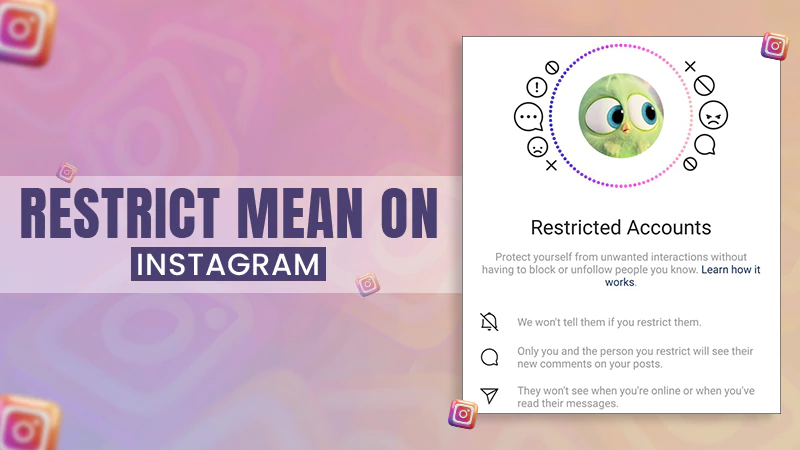restrict mean on instagram